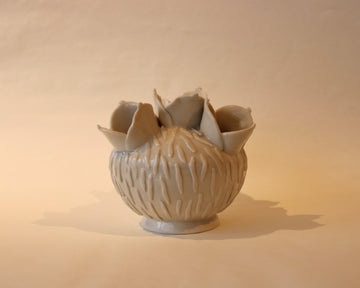 White Multi Vase