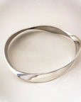 Forged Twisted Bangle Bracelet