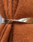 Forged Twisted Bangle Bracelet