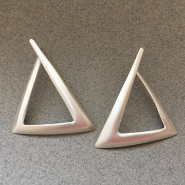 Tapered Triangle Earrings