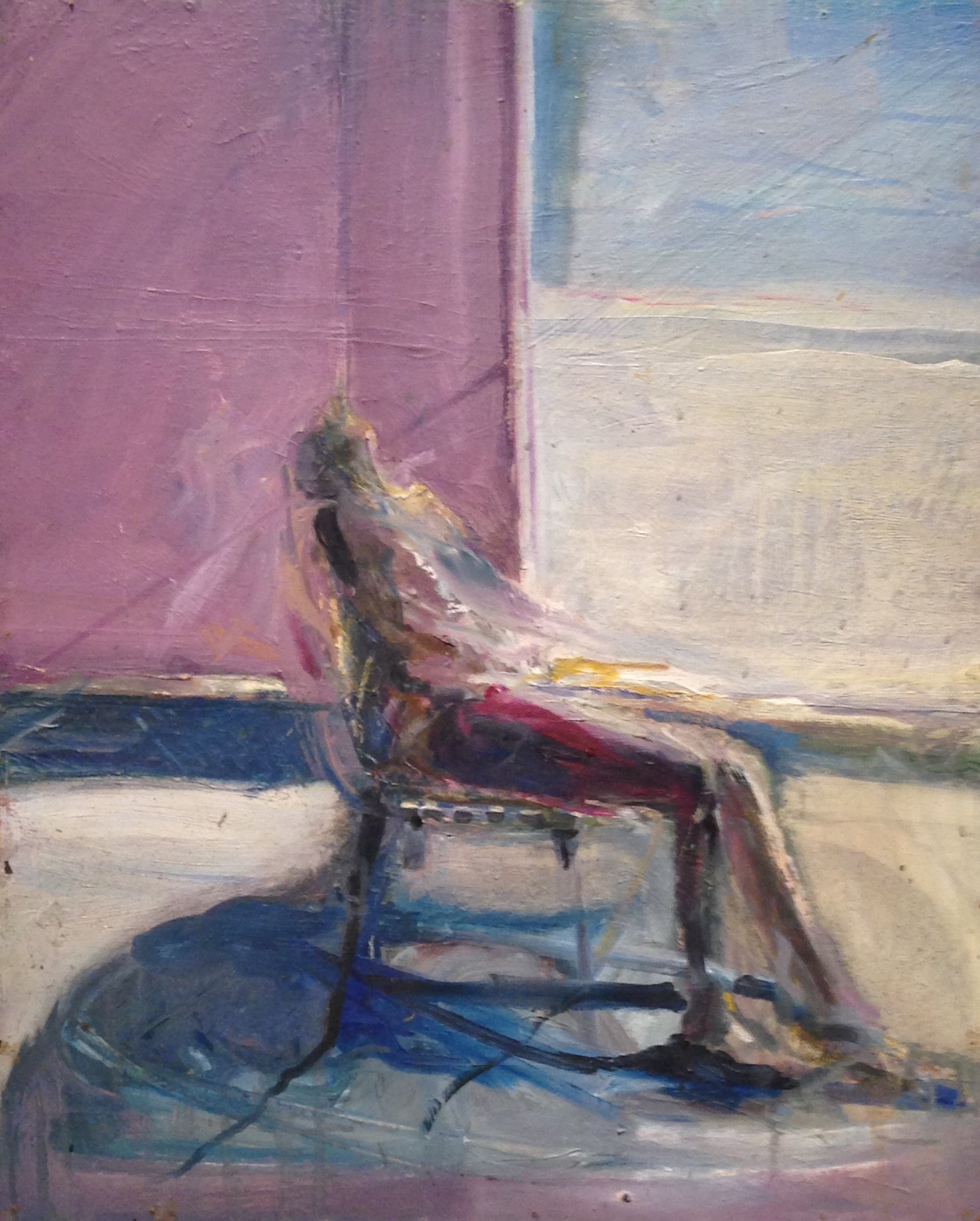 Seated Figure in the Sun