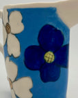 Ultramarine Floral Decorated Creamer