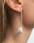 Pyramid Dangle Earrings