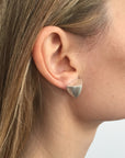 Three Sided Post Earrings