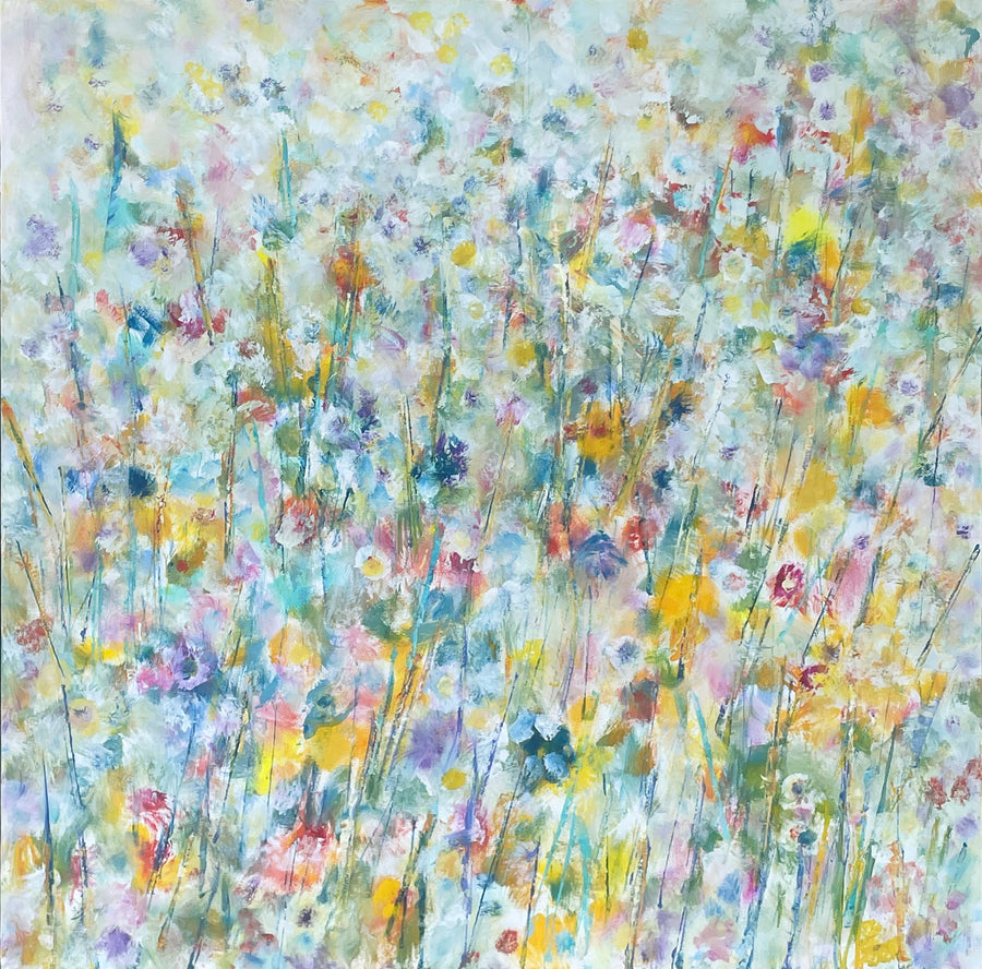 Wildflowers 23-1, 40 x 40