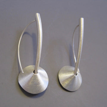 Stem Cone Drop Earrings