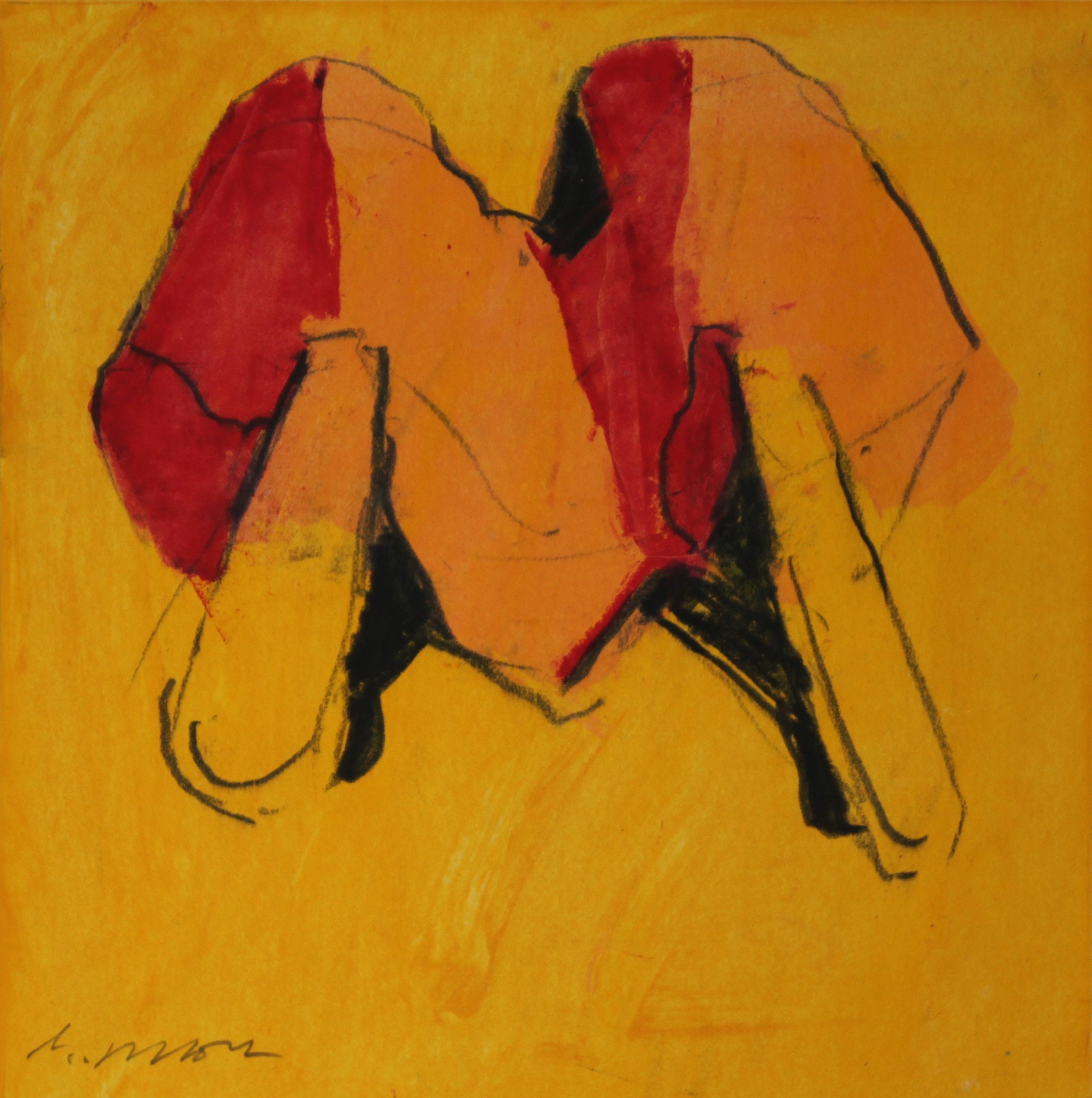 Red & Orange Popsicle – Lauren Clark Fine Art